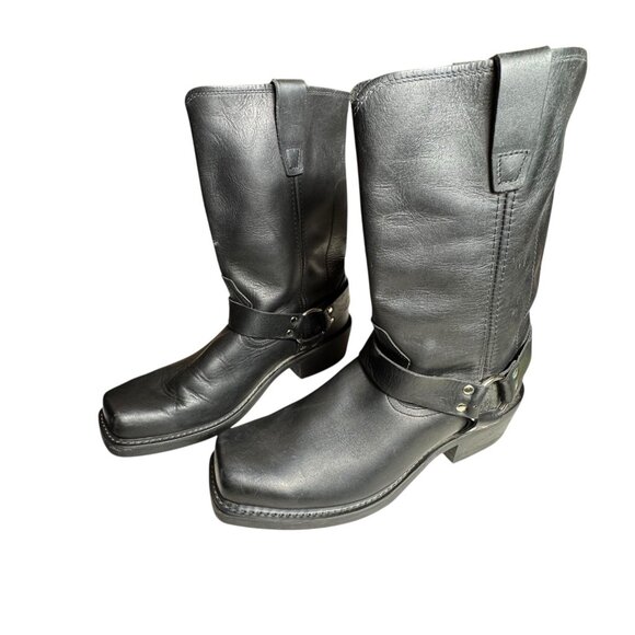 DURANGO Men's Harness Boot Black Leather 11" DB510 Men's Size 11.5 - Picture 11 of 11